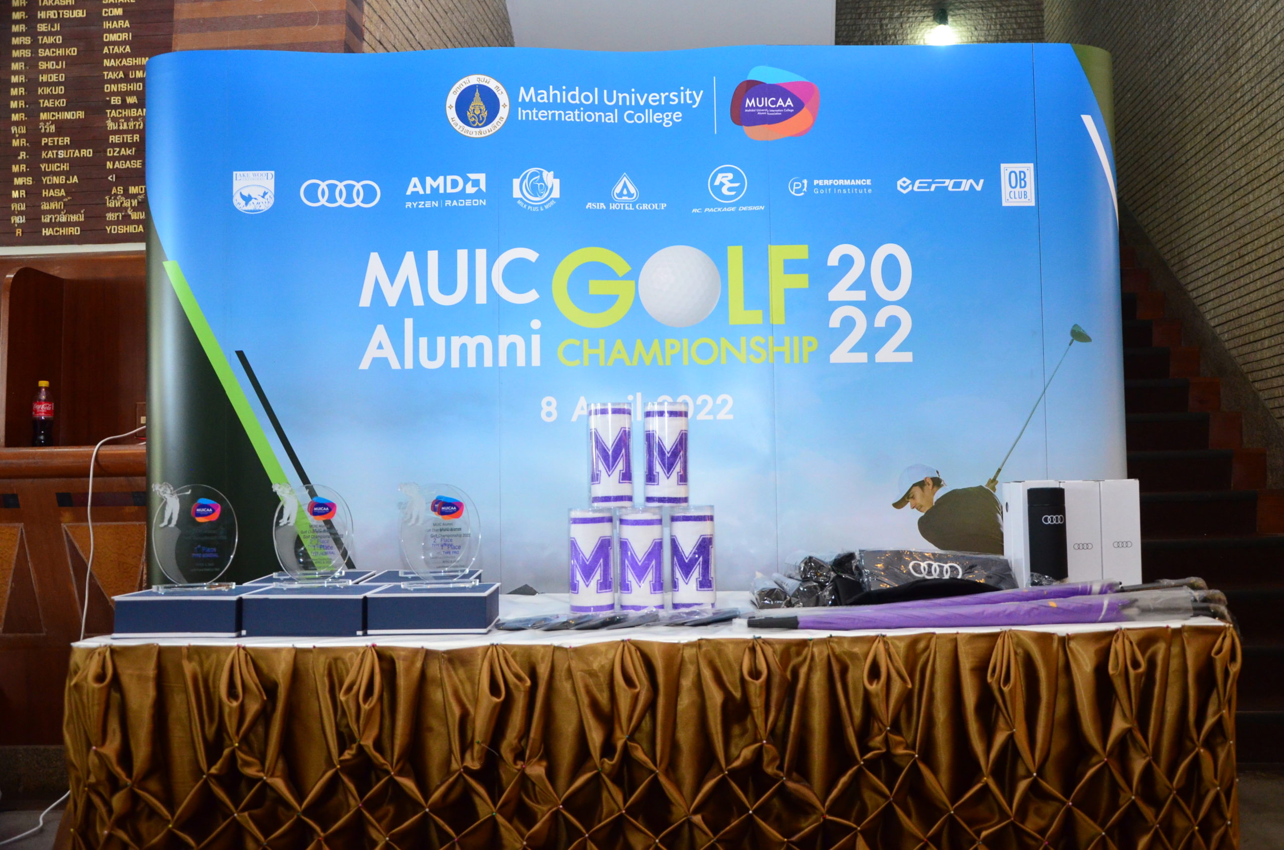 MUIC Alumni Hold Golf Tournament